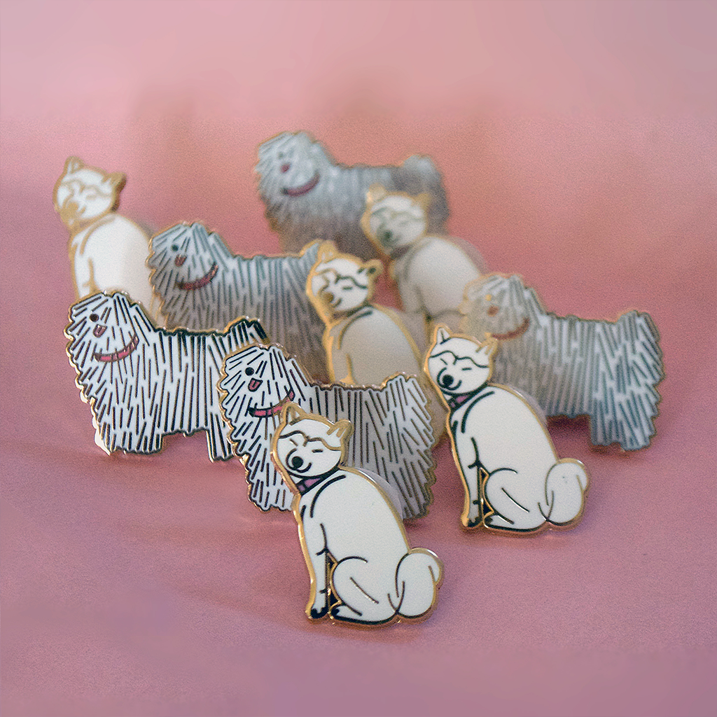 Madzag X Olovka Enamel Pin Collection