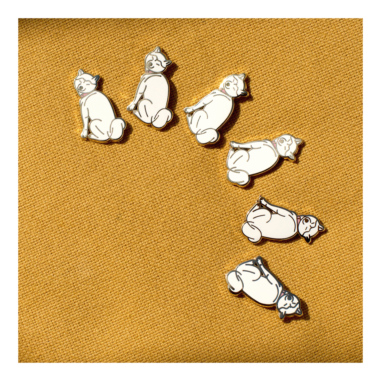 Madzag X Olovka Enamel Pin Collection